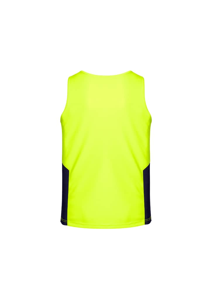 Mens Hi Vis Squad Singlet - ZH239 Image 
