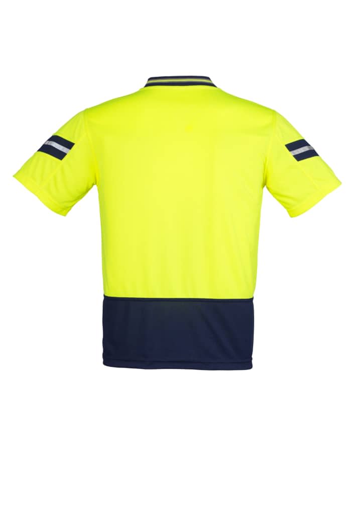 Mens Hi Vis Astro Short Sleeve Polo - ZH245 Image 