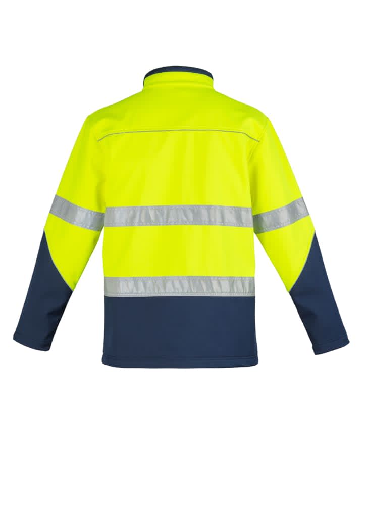 Unisex Hi Vis Softshell Jacket - ZJ353 Image 