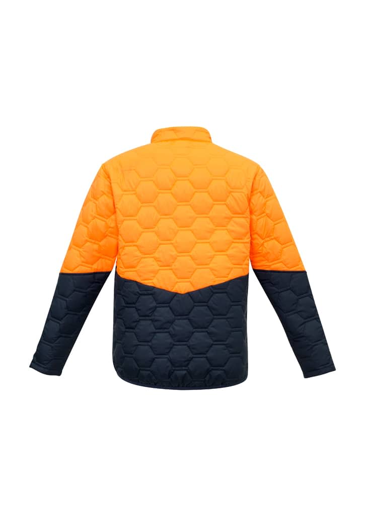 Unisex Hexagonal Puffer Jacket - ZJ420 Image