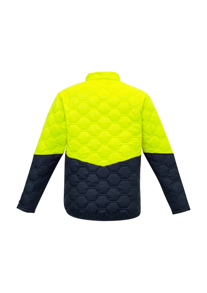 Unisex Hexagonal Puffer Jacket - ZJ420 Image