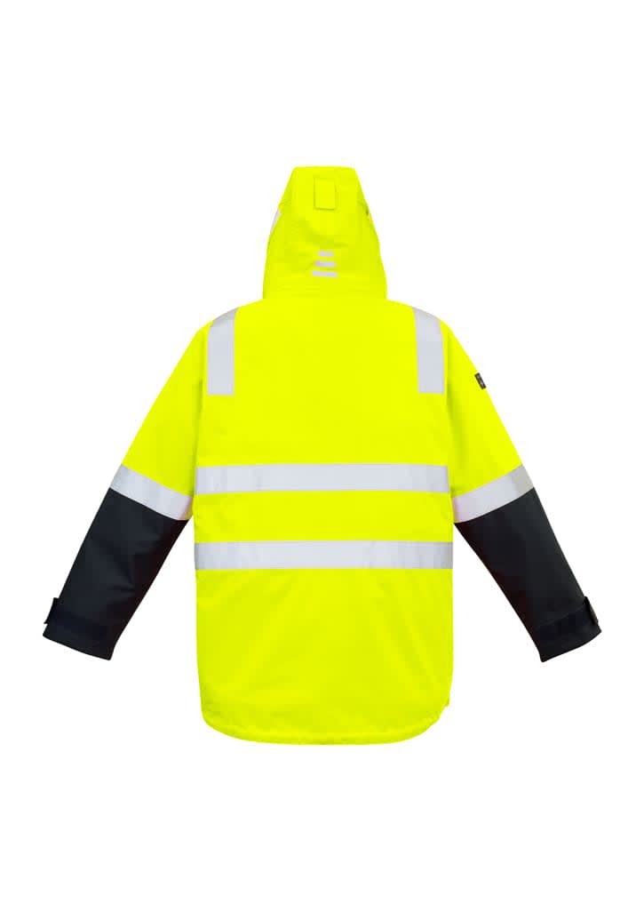 Mens Hi Vis 4 In 1 Waterproof Jacket - ZJ532 Image 