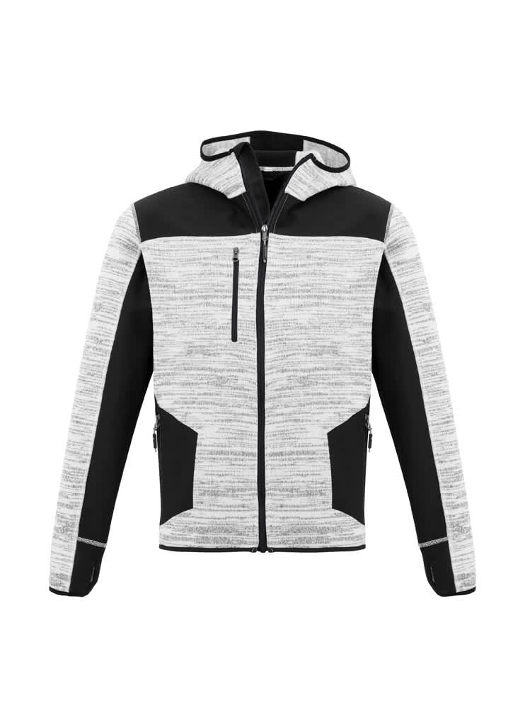 Unisex Streetworx Reinforced Knit Hoodie - ZT360 Image Grey