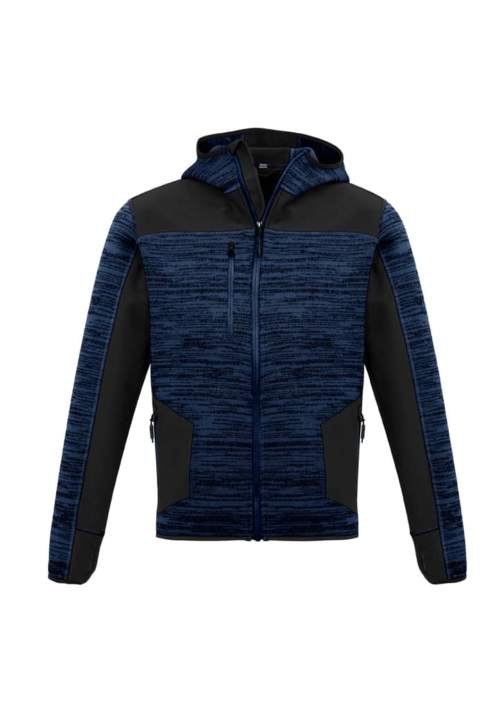 Unisex Streetworx Reinforced Knit Hoodie - ZT360 Image Navy