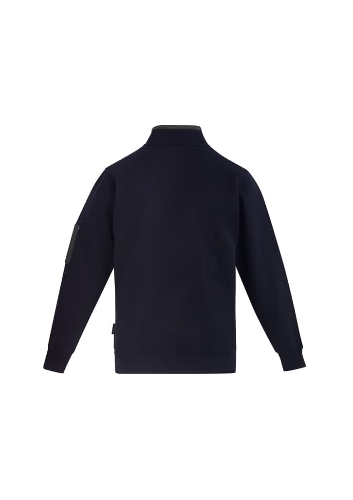 Unisex 1/4 Zip Brushed Fleece Pullover - ZT366 Image 