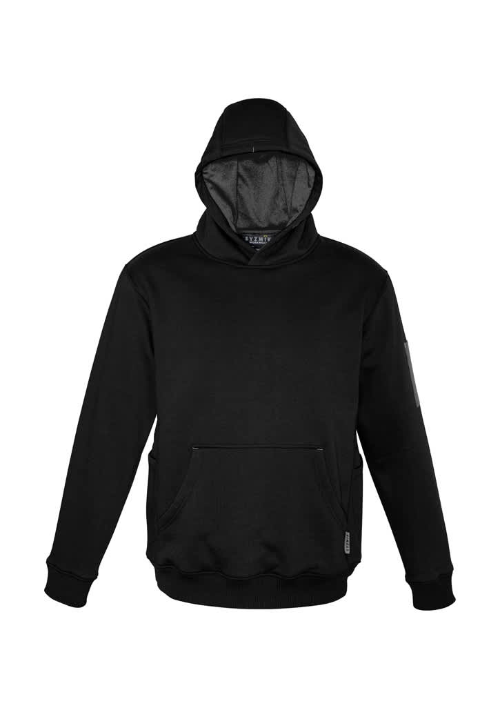 Unisex Multi-Pocket Hoodie - ZT467 Image Black/Charcoal