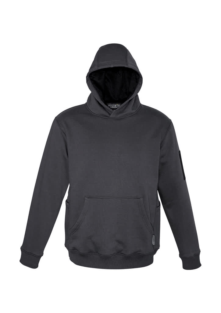 Unisex Multi-Pocket Hoodie - ZT467 Image Charcoal/Black