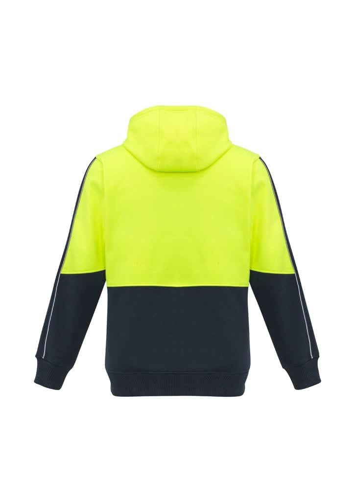 Unisex Hi Vis Full Zip Hoodie - ZT485 Image 