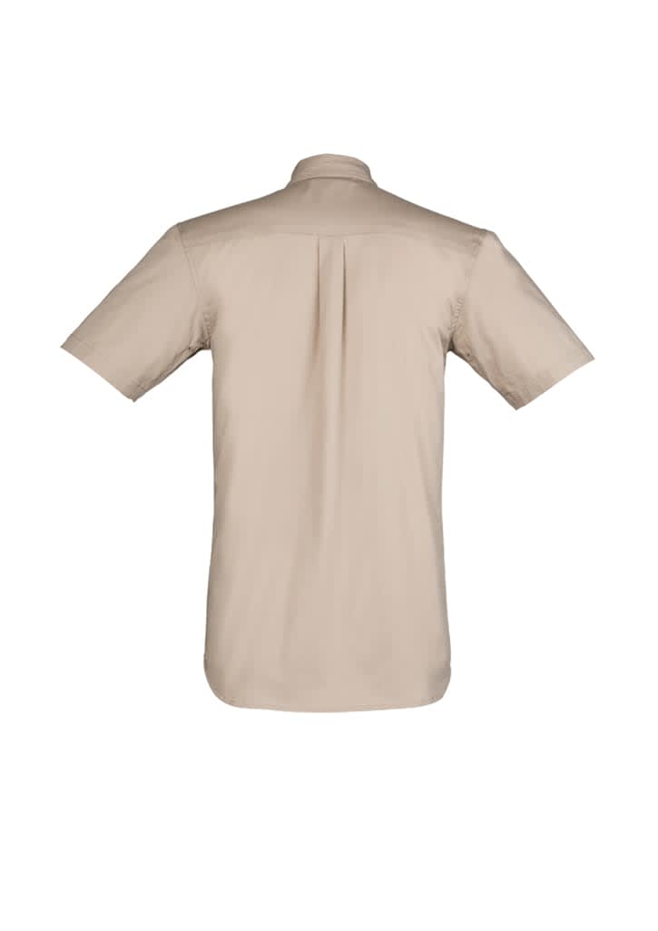 Mens Lightweight Tradie Short Sleeve Shirt - ZW120 Image 