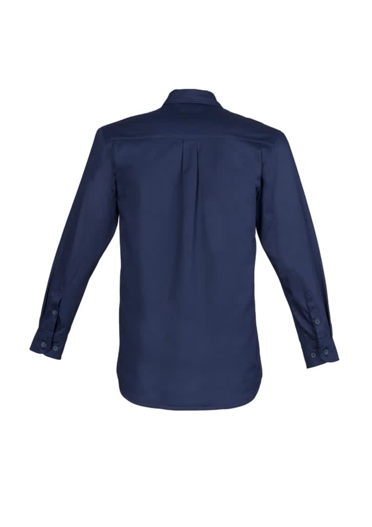 Mens Lightweight Tradie Long Sleeve Shirt - ZW121 Image 