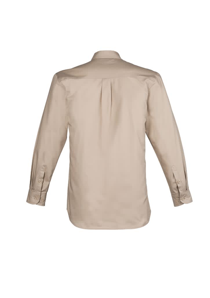 Mens Lightweight Tradie Long Sleeve Shirt - ZW121 Image 