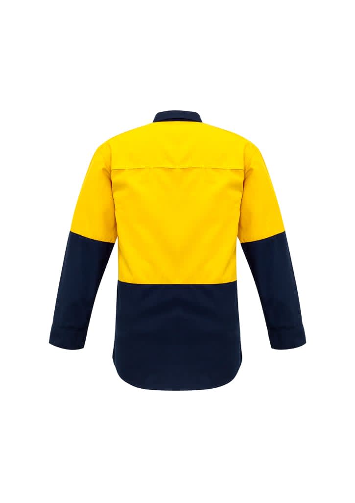 Mens Hi Vis Spliced Shirt - ZW138 Image 