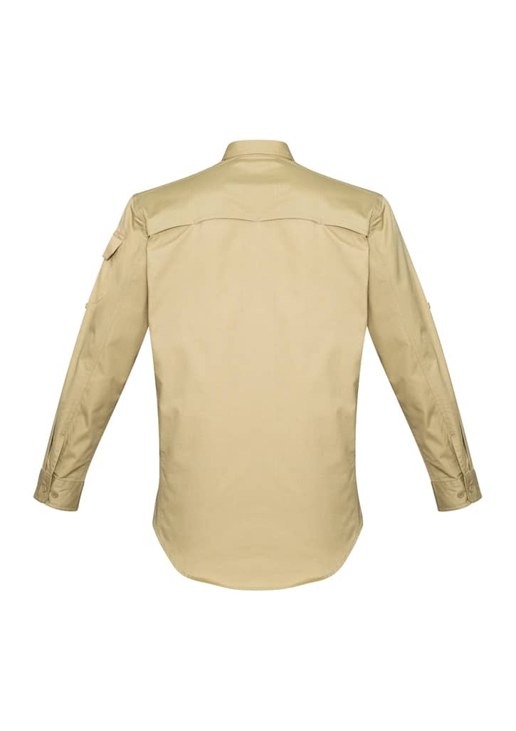 Mens Rugged Cooling Long Sleeve Shirt - ZW400 Image 