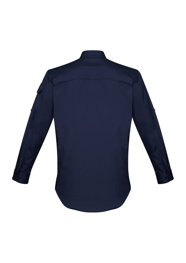 Mens Rugged Cooling Long Sleeve Shirt - ZW400 Image 