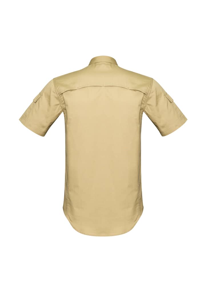 Mens Rugged Cooling Short Sleeve Shirt - ZW405 Image