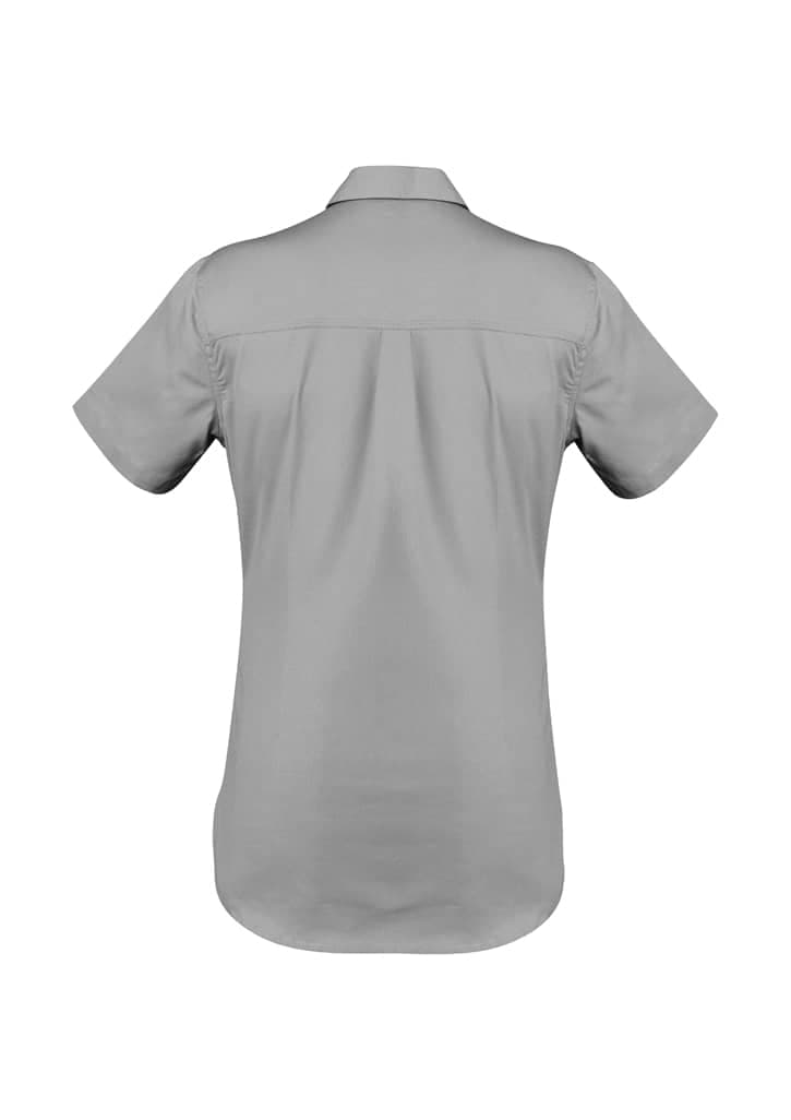 Womens Lightweight Tradie Short Sleeve Shirt - ZWL120 Image 
