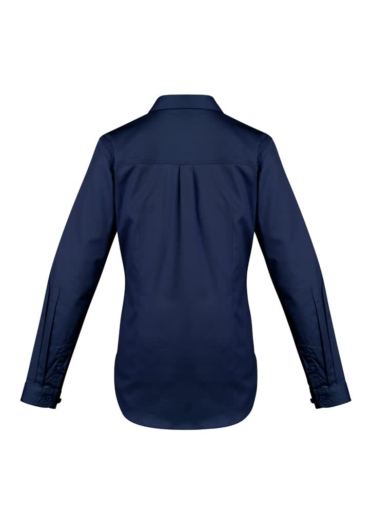Womens Lightweight Tradie Long Sleeve Shirt - ZWL121 Image 