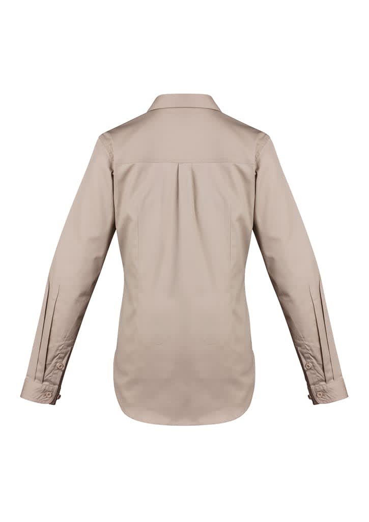 Womens Lightweight Tradie Long Sleeve Shirt - ZWL121 Image 