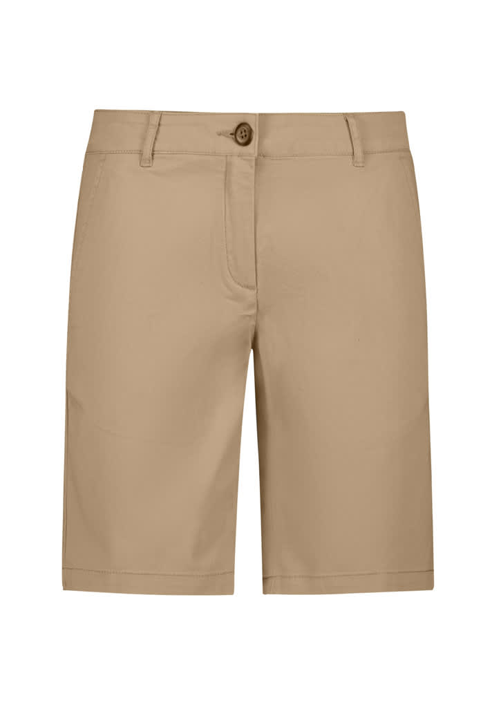 Womens Lawson Chino Short - BS021L Image Dark Stone