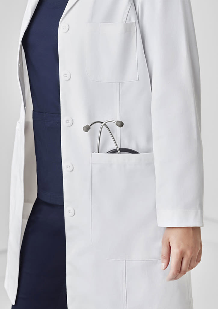 Womens Hope Longline Lab Coat - CC144LL Image 