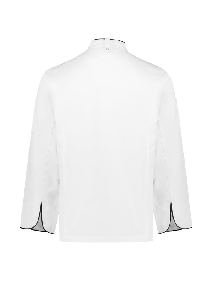 Mens Al Dente Long Sleeve Chef Jacket - CH230ML Image 