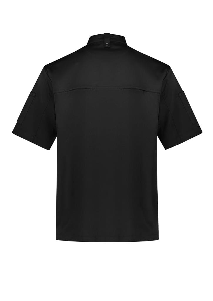 Mens Zest Short Sleeve Chef Jacket - CH232MS Image