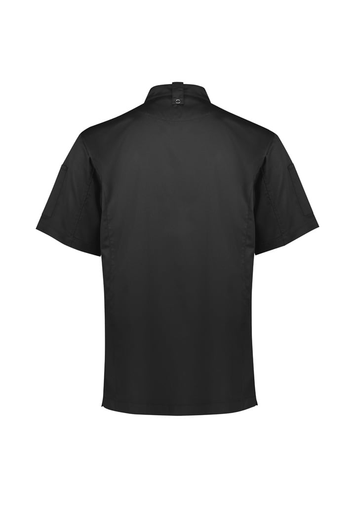 Mens Alfresco Short Sleeve Chef Jacket - CH330MS Image
