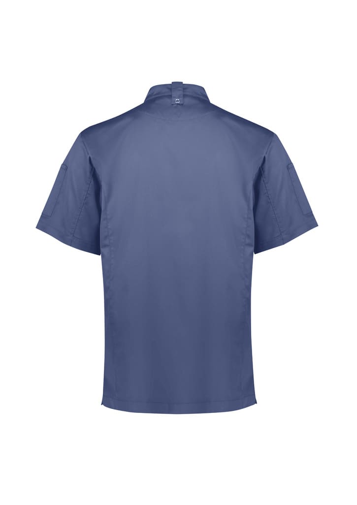 Mens Alfresco Short Sleeve Chef Jacket - CH330MS Image