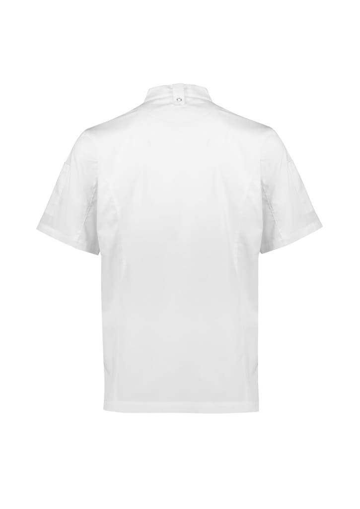 Mens Alfresco Short Sleeve Chef Jacket - CH330MS Image