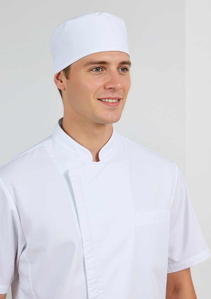 Mens Alfresco Short Sleeve Chef Jacket FA-CH330MS