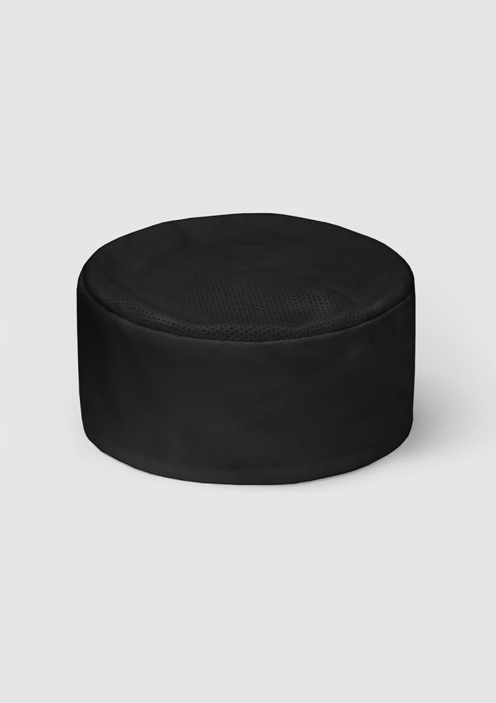 Mesh Flat Top Hat - CH333 Image Black
