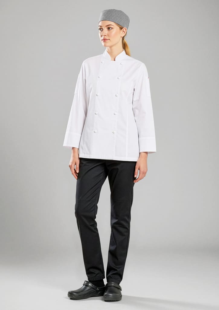 Womens Gusto Long Sleeve Chef Jacket FA-CH430LL