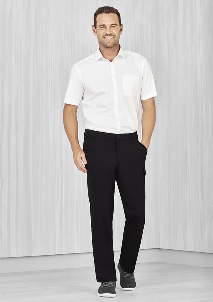 Mens Comfort Waist Cargo Pant - CL959ML Image Black