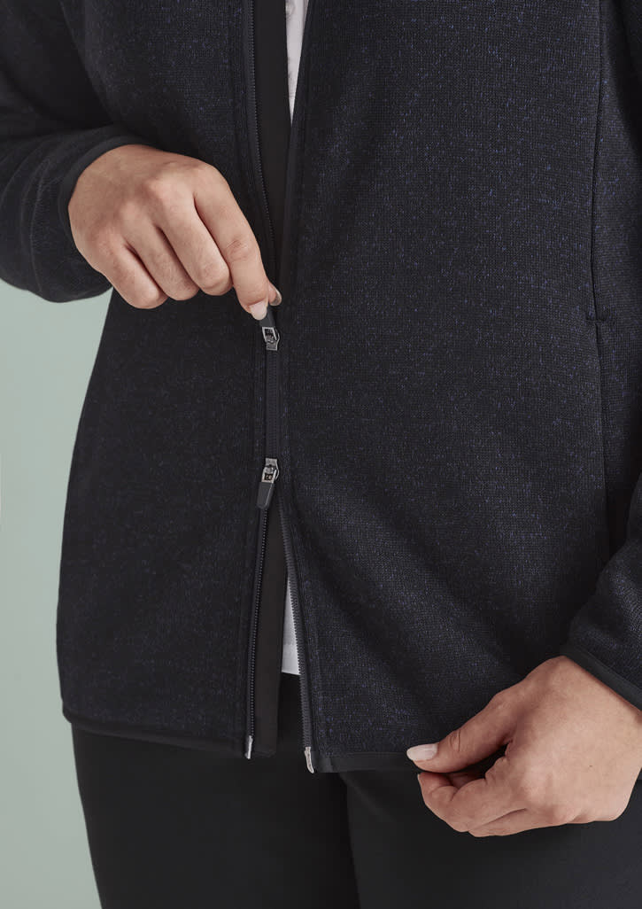 Womens Nova Zip Front Jumper - CO342LJ Image 