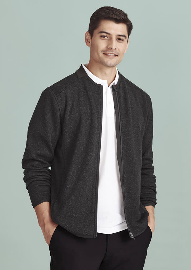 Mens Nova Zip Front Jumper - CO342MJ Image 