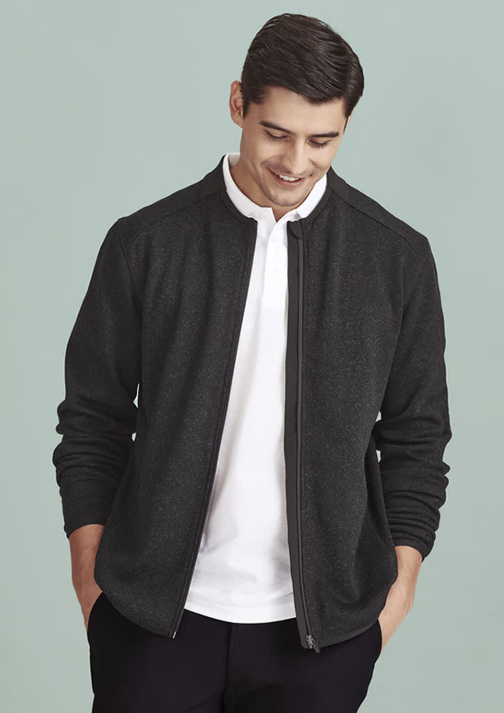 Mens Nova Zip Front Jumper - CO342MJ Image 