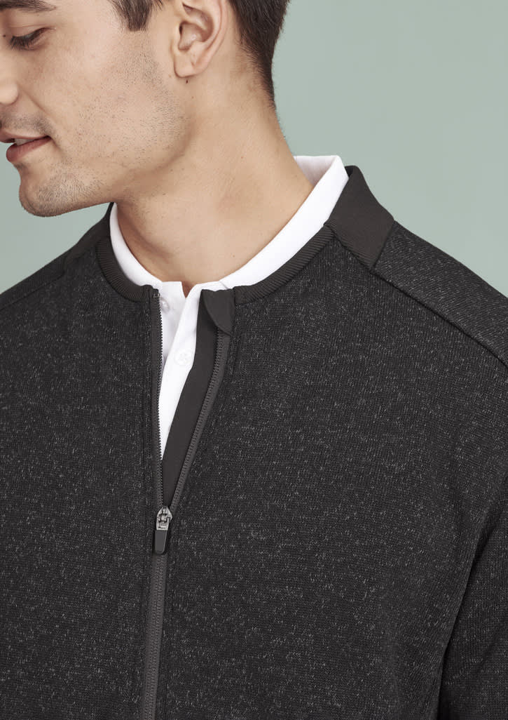 Mens Nova Zip Front Jumper - CO342MJ Image 