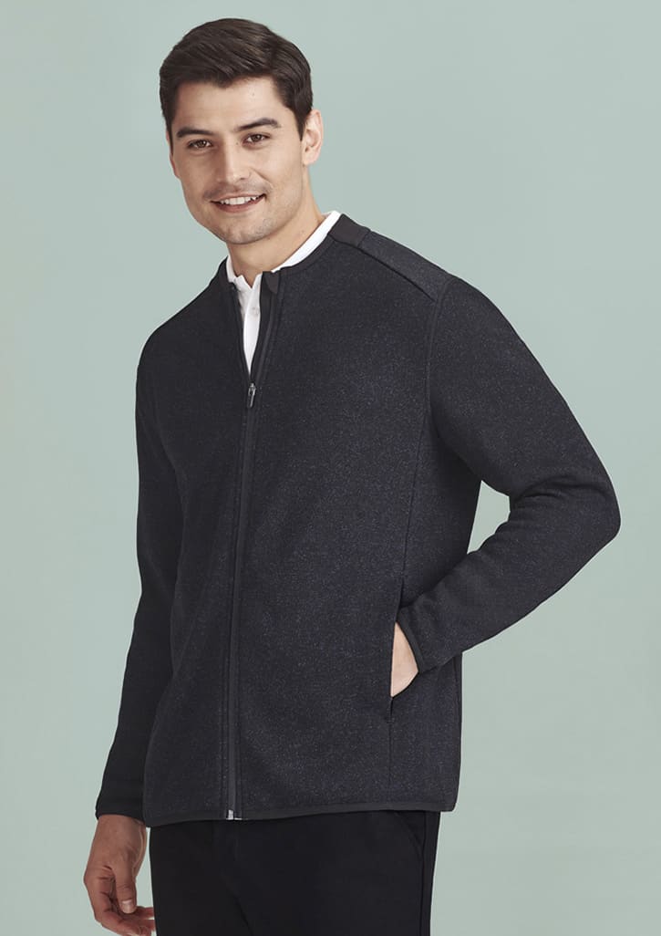 Mens Nova Zip Front Jumper - CO342MJ Image 