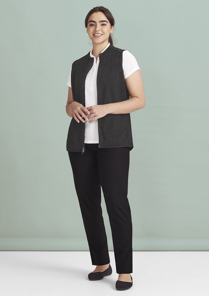 Womens Nova Zip Front Vest - CO343LV Image 