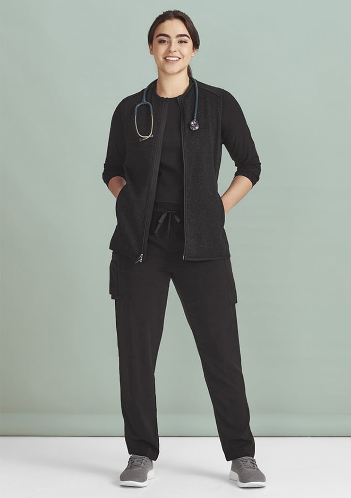 Womens Nova Zip Front Vest - CO343LV Image 
