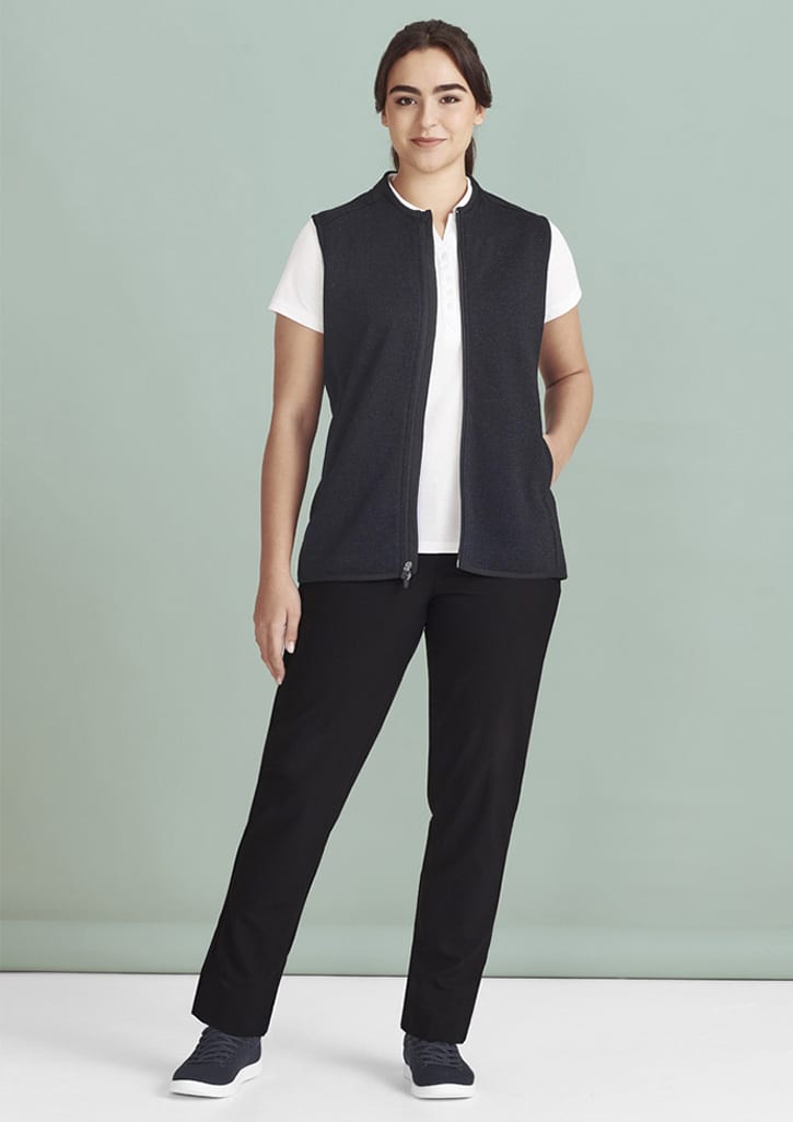 Womens Nova Zip Front Vest - CO343LV Image 