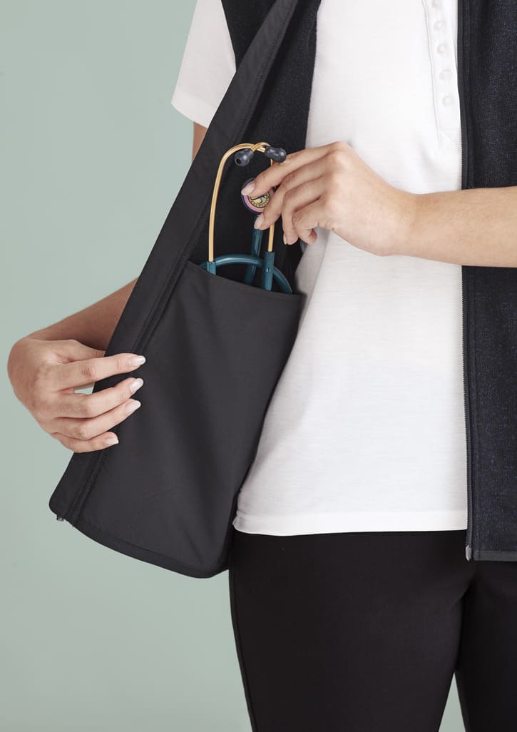 Womens Nova Zip Front Vest FA-CO343LV