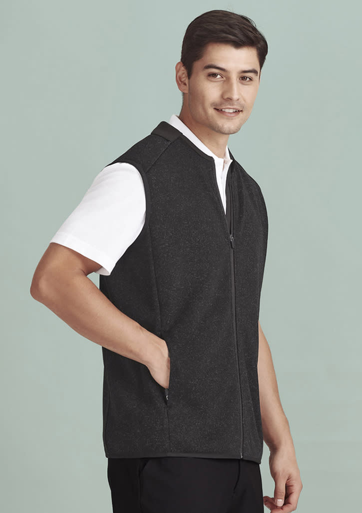 Mens Nova Zip Front Vest - CO343MV Image 