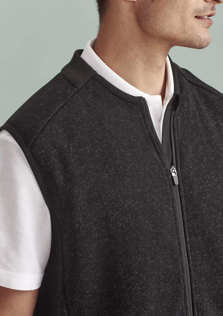 Mens Nova Zip Front Vest - CO343MV Image 