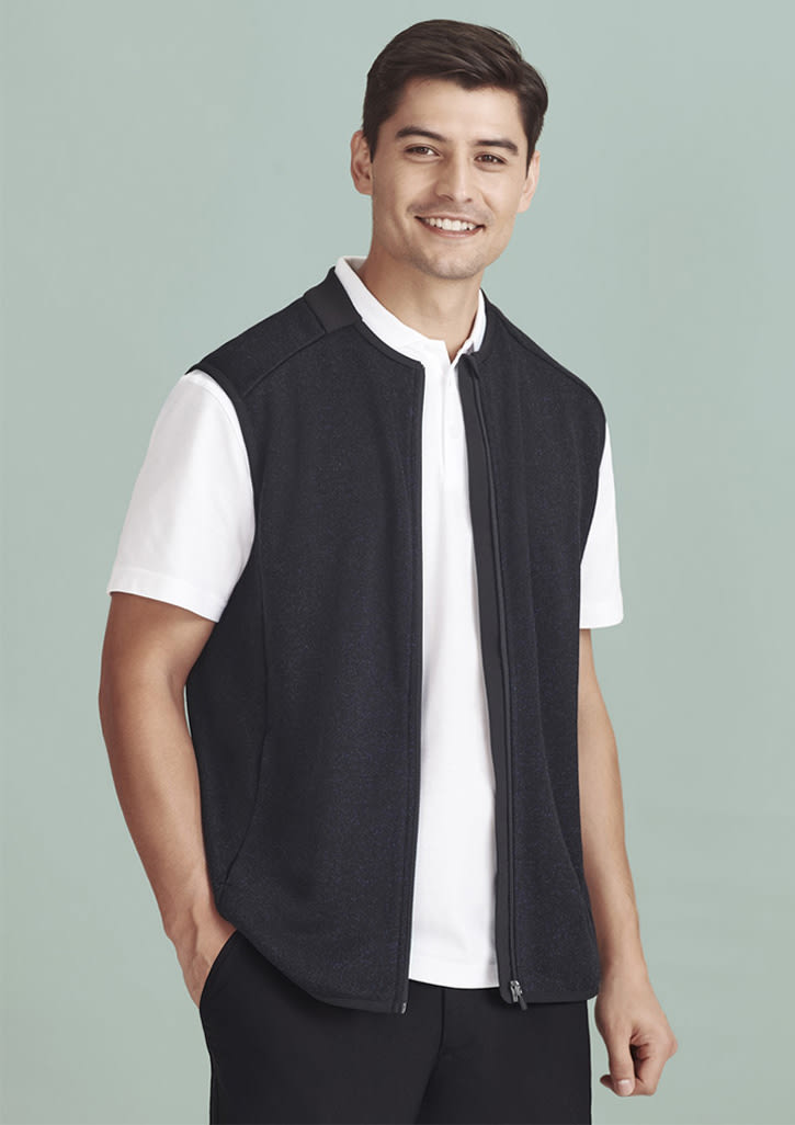 Mens Nova Zip Front Vest - CO343MV Image 