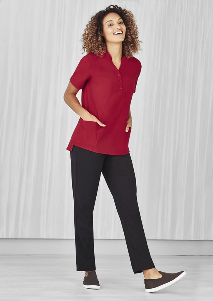 Womens Florence Plain Tunic - CS949LS Image 