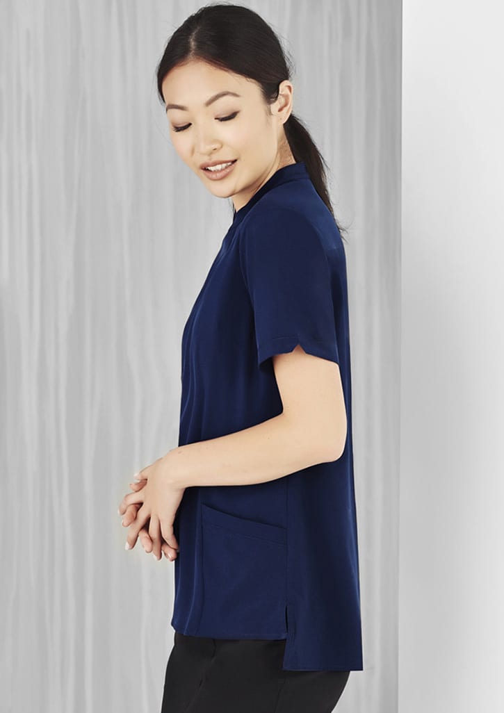 Womens Florence Plain Tunic - CS949LS Image 