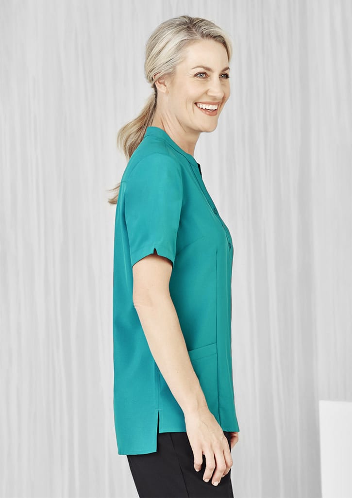 Womens Florence Plain Tunic - CS949LS Image 