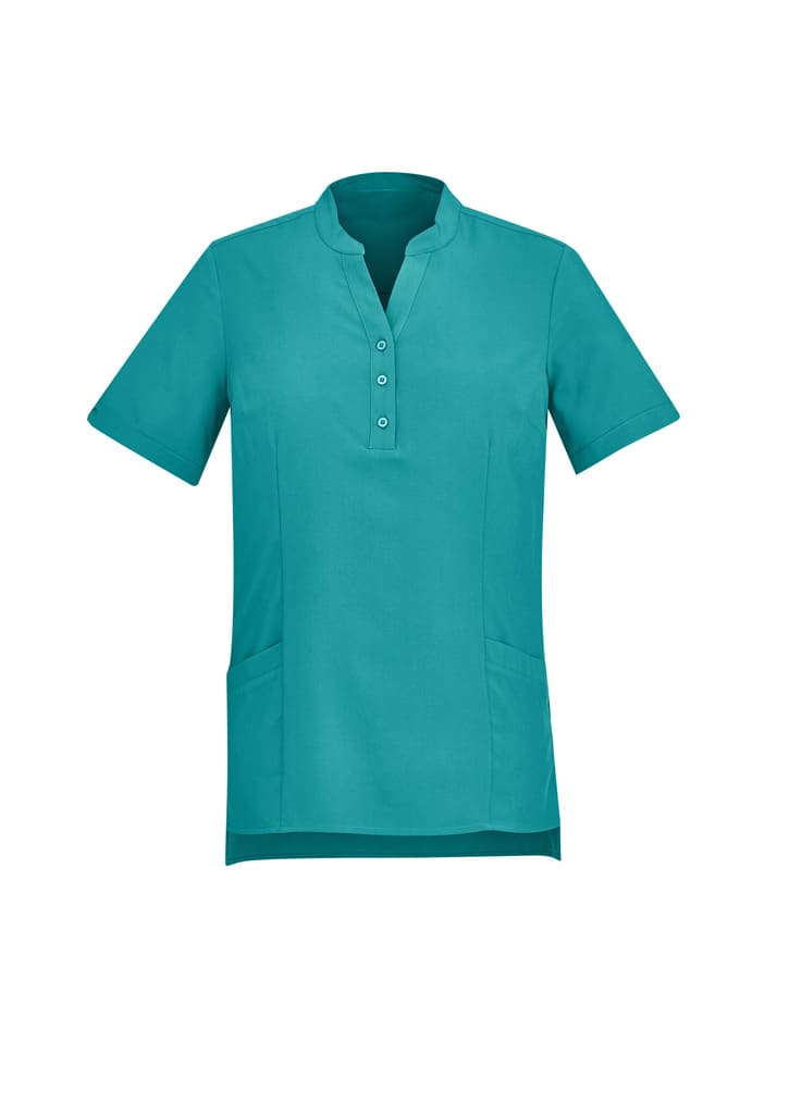Womens Florence Plain Tunic - CS949LS Image 