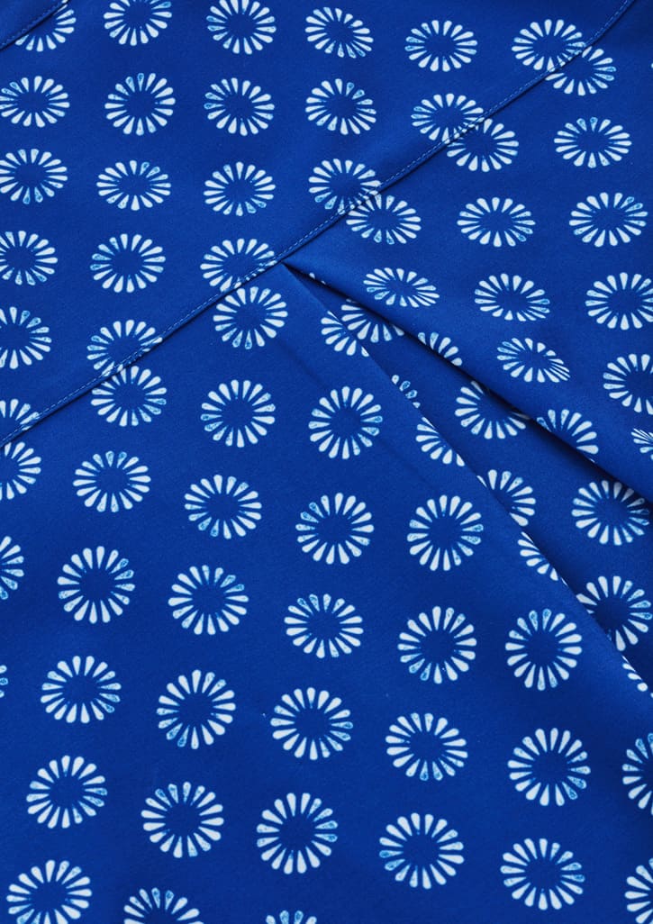 Womens Florence Daisy Print Tunic - CS950LS Image 